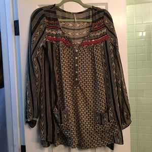 Free people beaded tunic